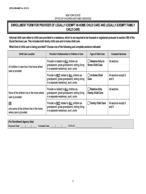 ocfs child care|(Rev. 12/2019) NEW YORK STATE OFFICE OF CHILDREN AND .